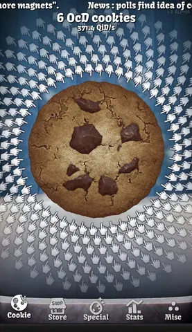 Captura de tela de Cookie Clicker (1 de 4)