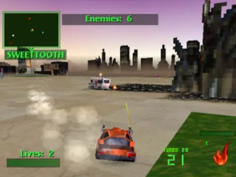 Captura de tela de Twisted Metal 2 (3 de 3)