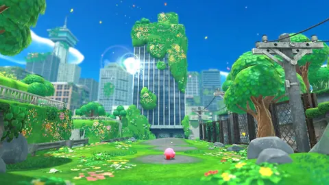 Captura de tela de Kirby and the Forgotten Land (2 de 4)