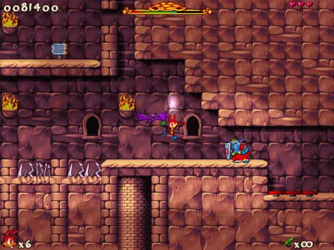Captura de tela de Jazz Jackrabbit 2 (1 de 4)