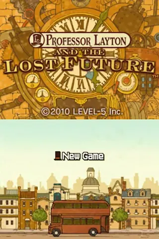 Captura de tela de Professor Layton and the Unwound Future (1 de 4)