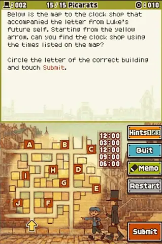 Captura de tela de Professor Layton and the Unwound Future (4 de 4)
