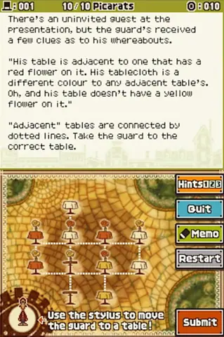Captura de tela de Professor Layton and the Unwound Future (3 de 4)