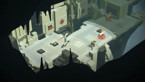 Captura de tela de Lara Croft Go (3 de 4)