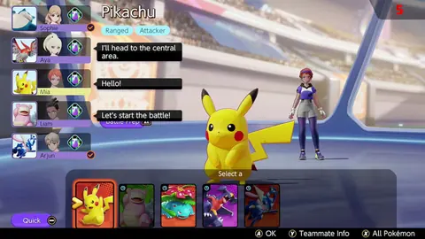 Captura de tela de Pokémon Unite (1 de 4)
