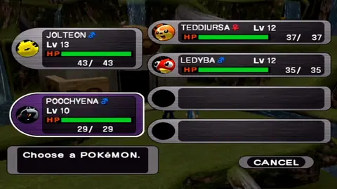 Captura de tela de Pokémon XD: Gale of Darkness (3 de 4)