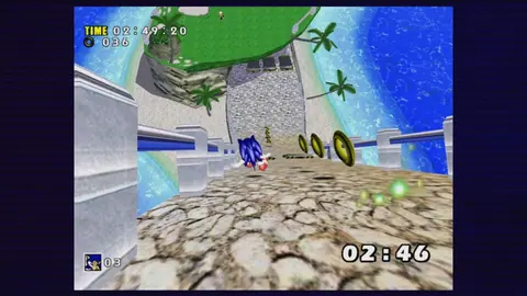 Captura de tela de Sonic Adventure DX: Director's Cut (2 de 4)