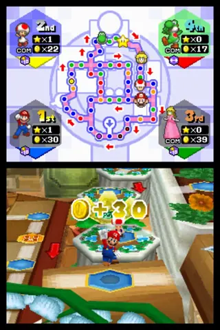 Captura de tela de Mario Party DS (3 de 4)