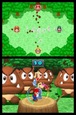 Captura de tela de Mario Party DS (2 de 4)