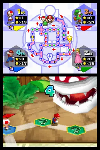 Captura de tela de Mario Party DS (1 de 4)