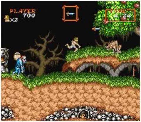 Captura de tela de Super Ghouls'n Ghosts (1 de 4)