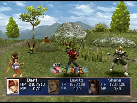 Captura de tela de The Legend of Dragoon (4 de 4)