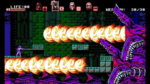 Captura de tela de Bloodstained: Curse of the Moon (2 de 4)