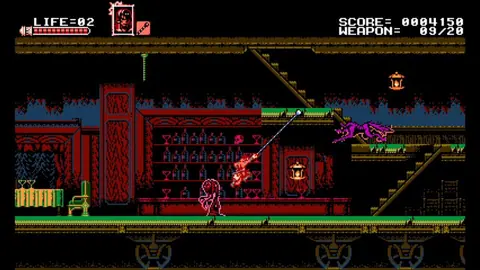 Captura de tela de Bloodstained: Curse of the Moon (4 de 4)