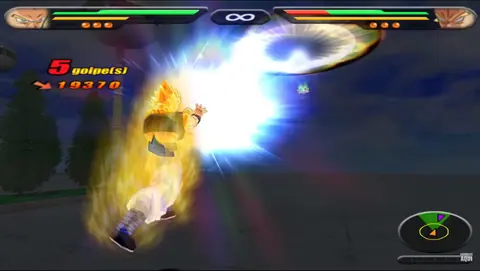 Captura de tela de Dragon Ball Z: Budokai Tenkaichi (3 de 3)