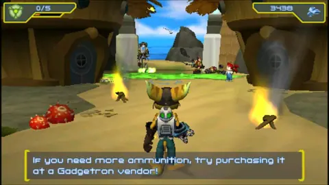 Captura de tela de Ratchet & Clank: Size Matters (2 de 3)