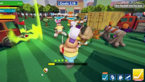Captura de tela de Left Fore Dead: Zombie Battle Golf (3 de 4)