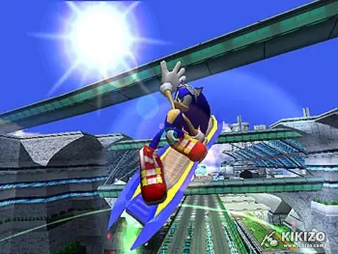 Captura de tela de Sonic Riders (2 de 3)