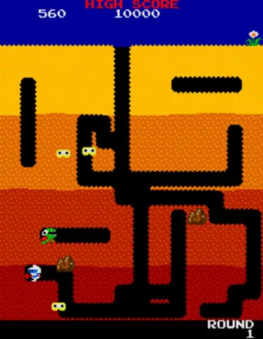 Captura de tela de Dig Dug (3 de 3)
