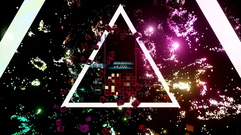 Captura de tela de Tetris Effect (1 de 4)