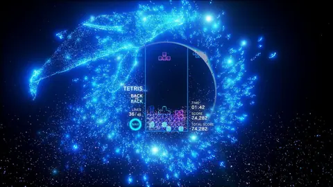 Captura de tela de Tetris Effect (4 de 4)