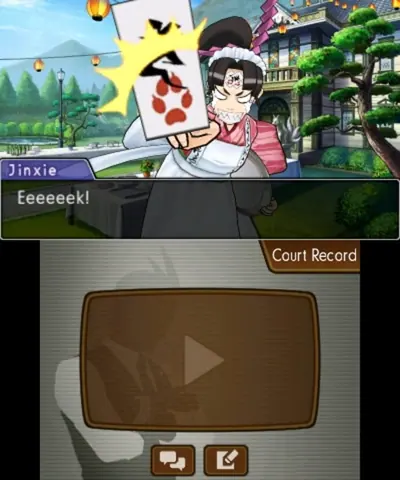 Captura de tela de Phoenix Wright: Ace Attorney - Dual Destinies (2 de 4)