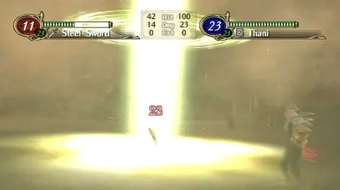 Captura de tela de Fire Emblem: Radiant Dawn (3 de 4)