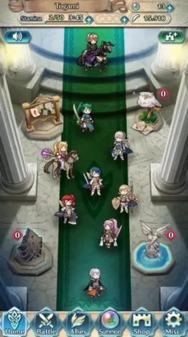 Captura de tela de Fire Emblem Heroes (3 de 4)