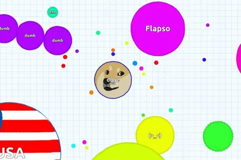 Captura de tela de Agar.io (1 de 4)
