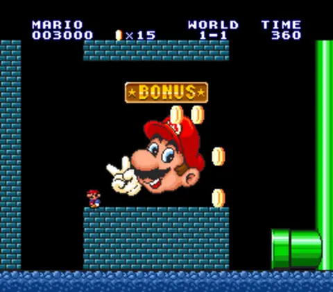 Captura de tela de Super Mario Bros. (3 de 3)