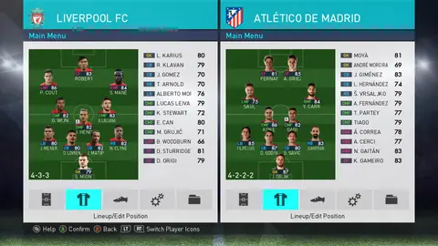 Captura de tela de Pro Evolution Soccer 2018 (4 de 4)