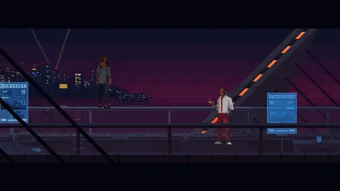 Captura de tela de The Red Strings Club (4 de 4)
