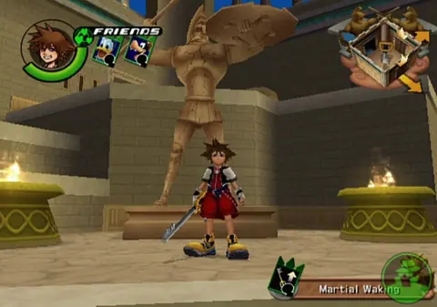 Captura de tela de Kingdom Hearts Re:Chain of Memories (3 de 4)