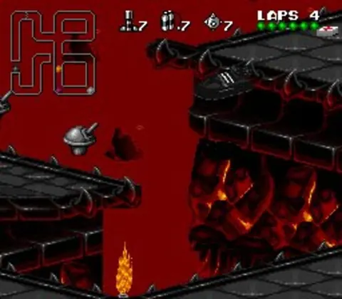 Captura de tela de Rock n' Roll Racing (4 de 4)