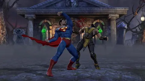 Captura de tela de Mortal Kombat vs. DC Universe (2 de 4)