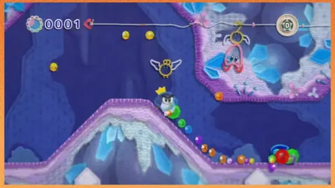 Captura de tela de Kirby's Epic Yarn (3 de 4)