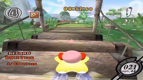 Captura de tela de Kirby Air Ride (2 de 4)