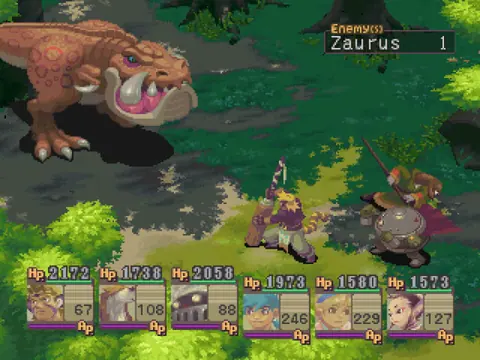 Captura de tela de Breath of Fire IV (3 de 4)