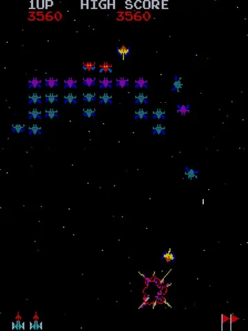 Captura de tela de Galaxian (3 de 4)