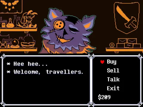 Captura de tela de Deltarune (3 de 4)