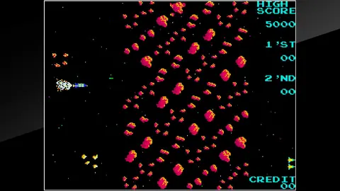 Captura de tela de Arcade Archives 2: Moon Shuttle (3 de 3)