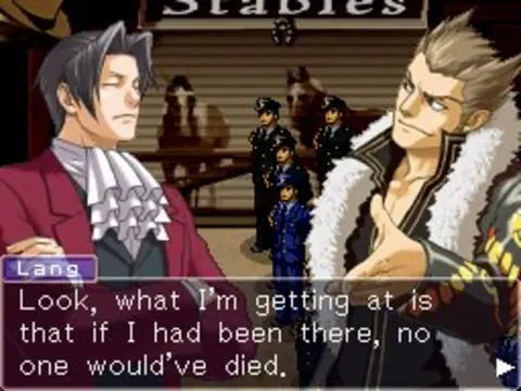 Captura de tela de Ace Attorney Investigations: Miles Edgeworth (3 de 4)
