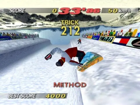 Captura de tela de 1080° Snowboarding (1 de 4)