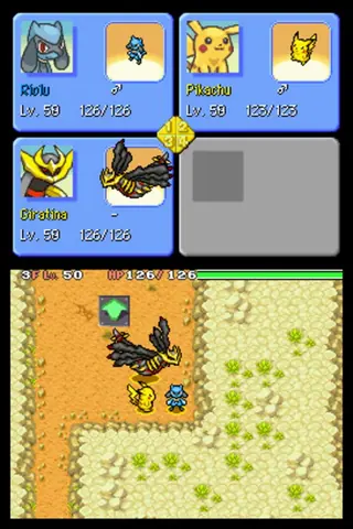 Captura de tela de Pokémon Mystery Dungeon: Explorers of Sky (1 de 4)