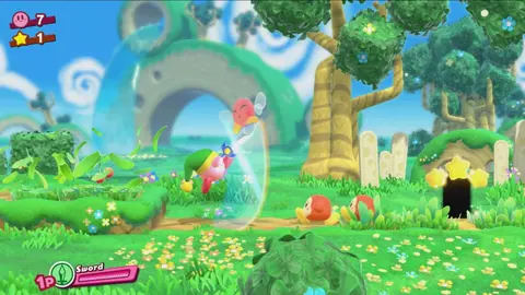 Captura de tela de Kirby Star Allies (2 de 4)