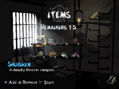 Captura de tela de Tenchu: Stealth Assassins (3 de 4)