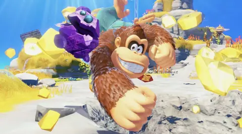 Captura de tela de Donkey Kong Bananza (2 de 4)