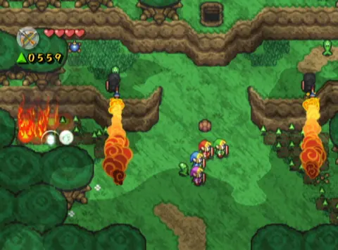 Captura de tela de The Legend of Zelda: Four Swords Adventures (4 de 4)