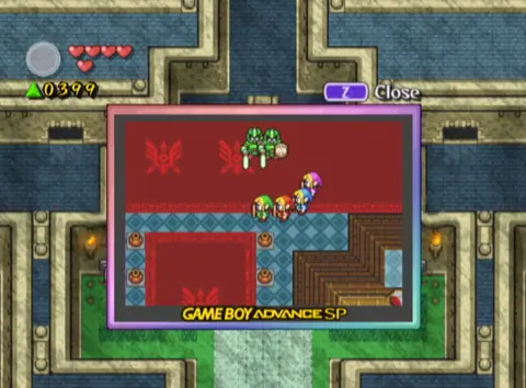 Captura de tela de The Legend of Zelda: Four Swords Adventures (3 de 4)