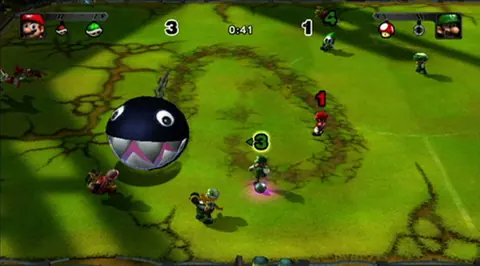 Captura de tela de Mario Strikers Charged (3 de 4)